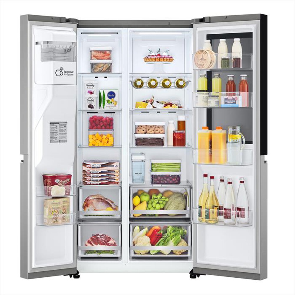 "LG - Frigorifero side by side INSTAVIEW GSGV81PYLL-Prime Silver"