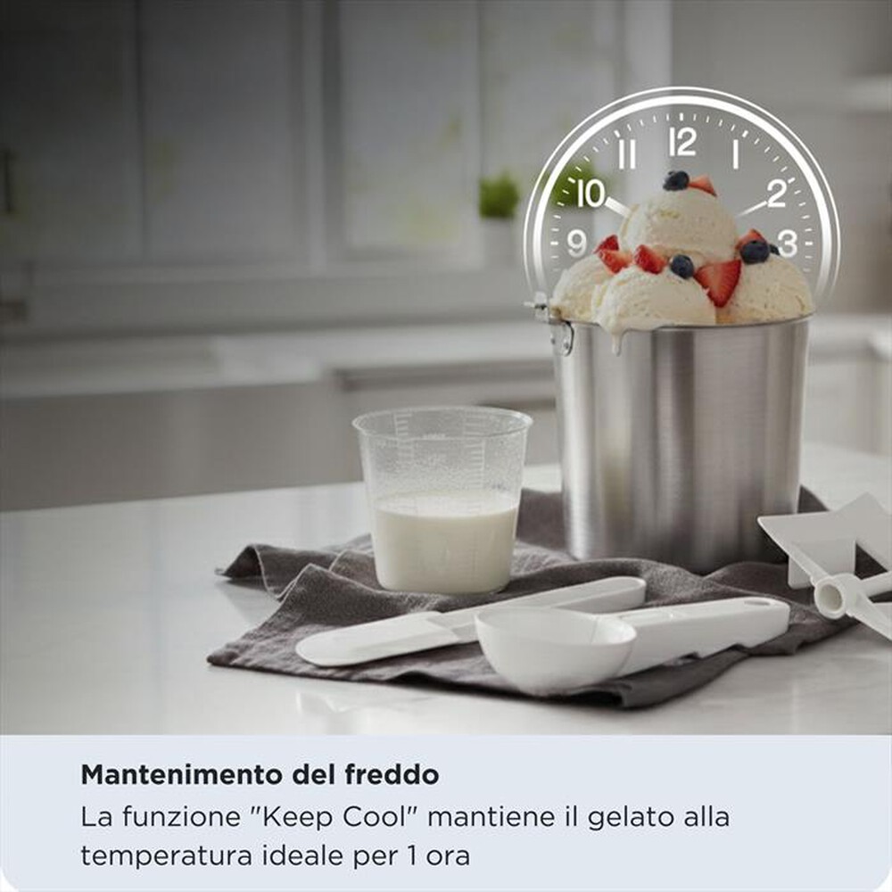 Immagine del prodotto ARIETE - Gelatiera con compressore 644 GRAN GELATO 4IN1-Acciaio inox