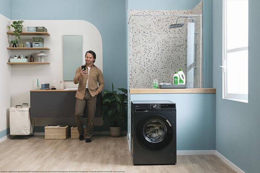 "CANDY - Lavatrice BR48B6GS 8 Kg Classe A-Anthracite"