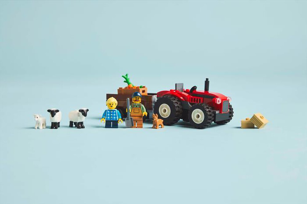 Immagine del prodotto LEGO - CITY Trattore agricolo con rimorchio e pecore60461