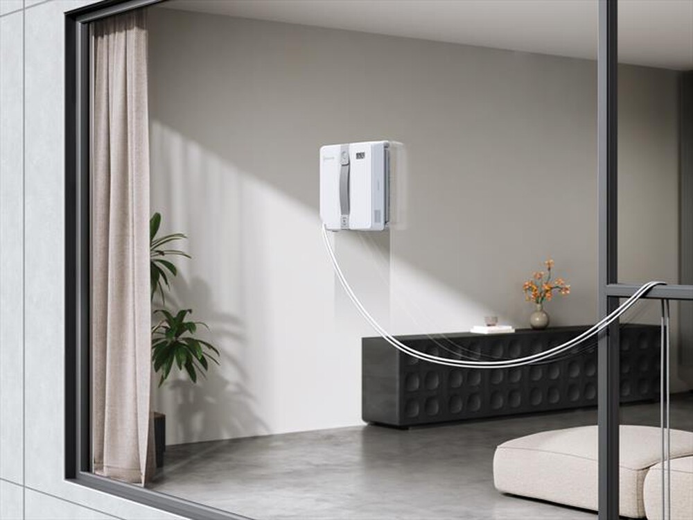 "ECOVACS - Robot lavavetri WINBOT MINI-Grigio, Bianco"