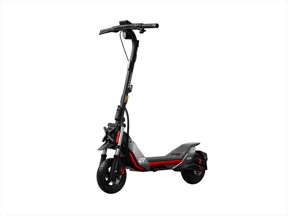 SEGWAY - Monopattino elettrico NINEBOT ZT3 PRO I-Nero, Grigio e Rosso