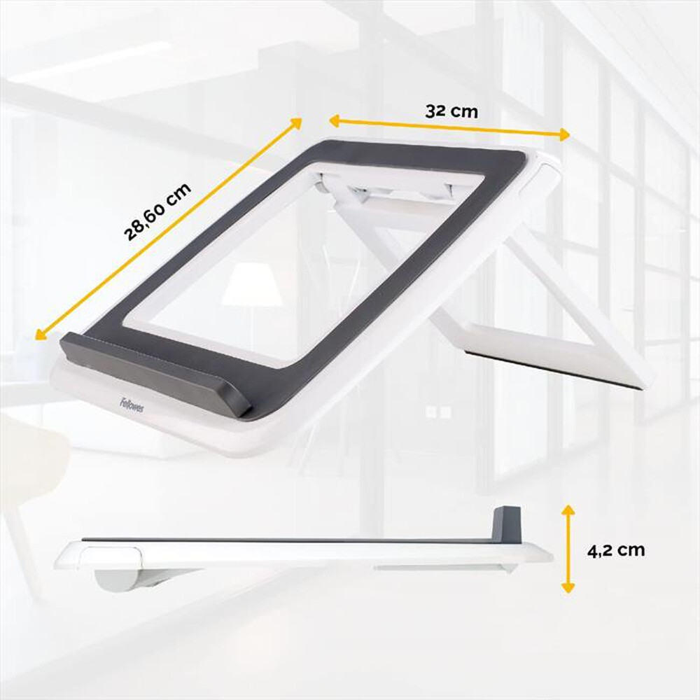 "FELLOWES - Supporto pc-Bianco"