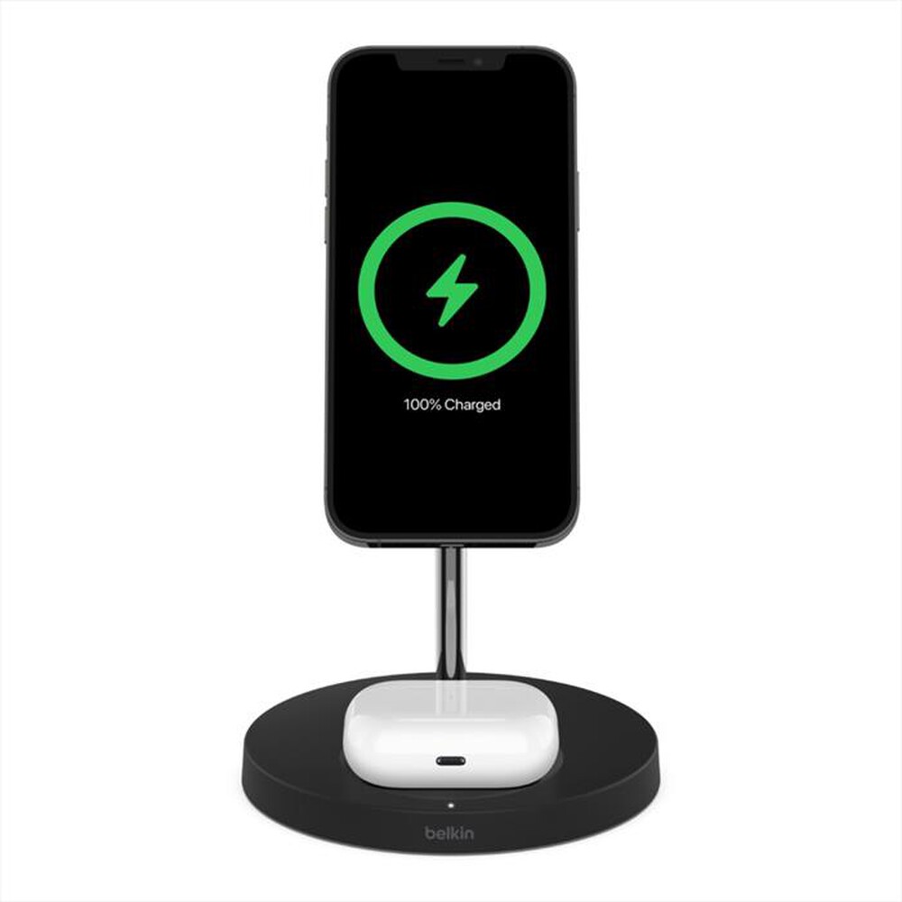 "BELKIN - SUPPORTO DI RICARICA WIRELESS MAGSAFE 2 IN 1 - NER"