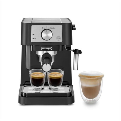 DE LONGHI - STILOSA EC260.BK MACCHINA DA CAFFÈ MANUALE-Nero/Silver