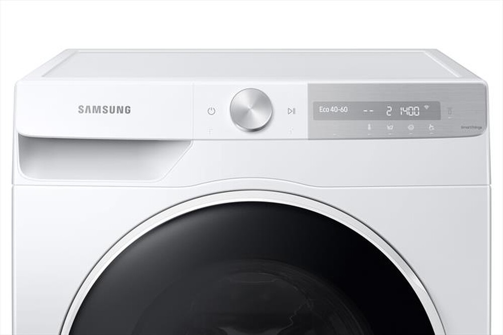 "SAMSUNG - Lavatrice WW10T734DWH/S3 ULTRAWASH AI CONTROL-BIANCO CON OBLO' Shiny Black"