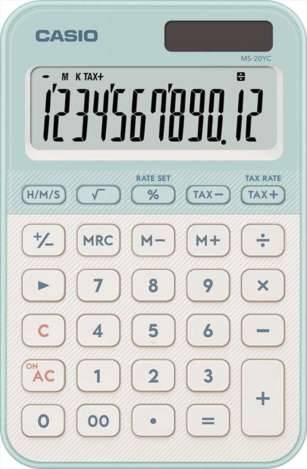 Immagine del prodotto CASIO - Calcolatrice da tavolo MS-20YC LG-VERDE