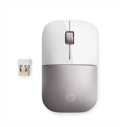 HP - HP Z3700 WIRELESS MOUSE-White/Pink