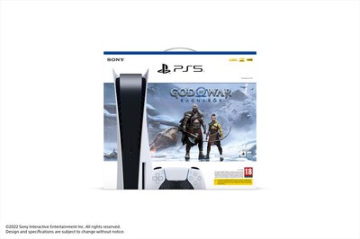 SONY COMPUTER - PS5 STANDARD C + GOD OF WAR: RAGNAROK VCH