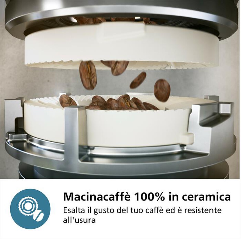 "PHILIPS - Macchina da caffè automatica SERIES 800 EP0820/00-nero"
