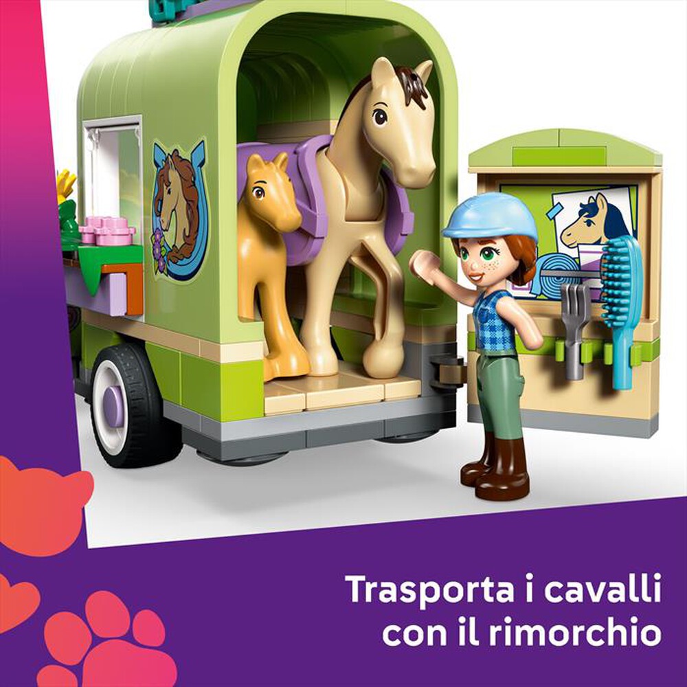 Immagine del prodotto LEGO - FRIENDS Rimorchio per cavallo e puledro - 42695