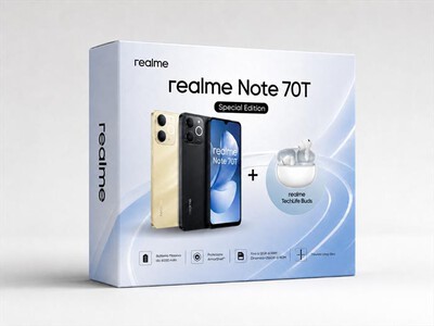 REALME - REALME NOTE 70T SPECIAL EDITION (256GB 4GB) BLACK-OBSIDIAN BLACK