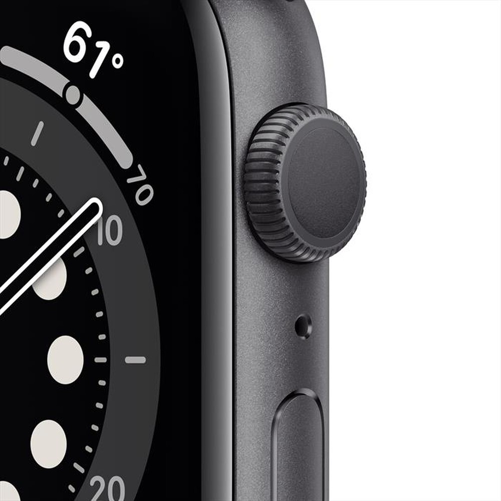 Immagine del prodotto APPLE - Watch Series 6 GPS 44mm Alluminio Space Grey-Cinturino Sport Nero