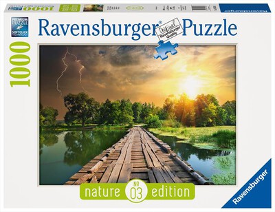 RAVENSBURGER - RAVENSBURGER - PUZZLE 1000 PEZZI - LUCE MISTICA