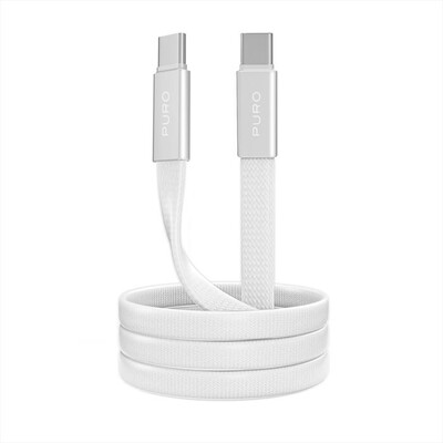 PURO - Cavo Slim AIR 60W 1mt-Bianco