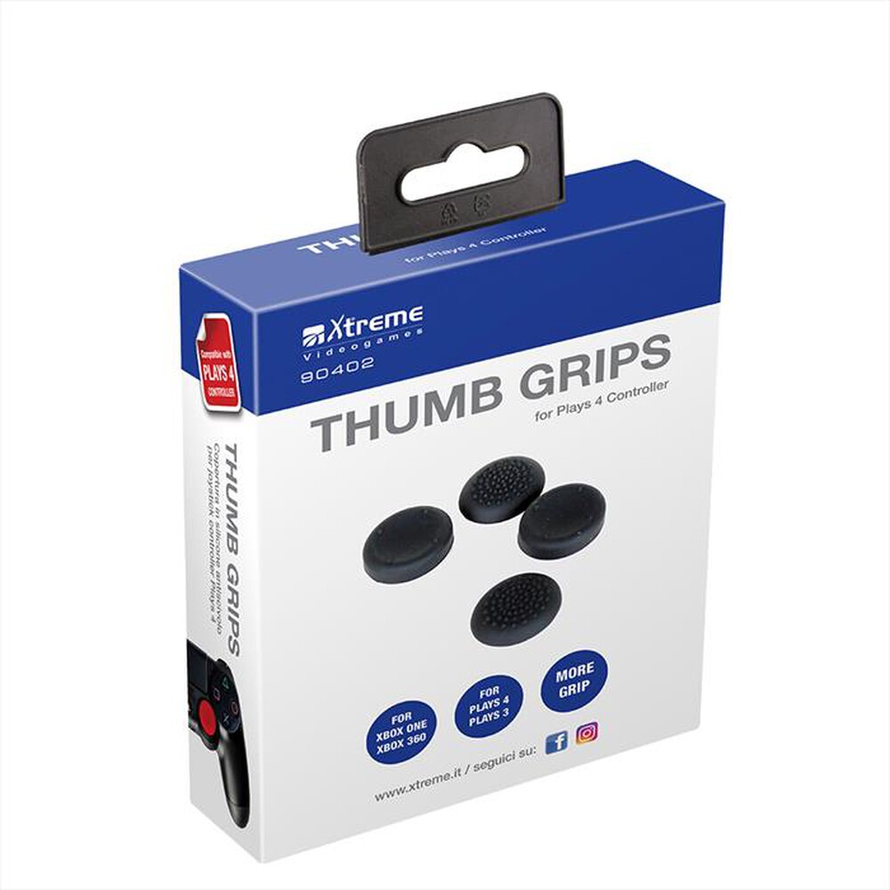"XTREME - 90402 - Thumb Grips-NERO/ROSSO/BIANCO/BLU/GRIGIO"