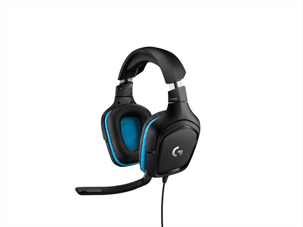 "LOGITECH - G432 7.1 Surround-Nero/Blu"