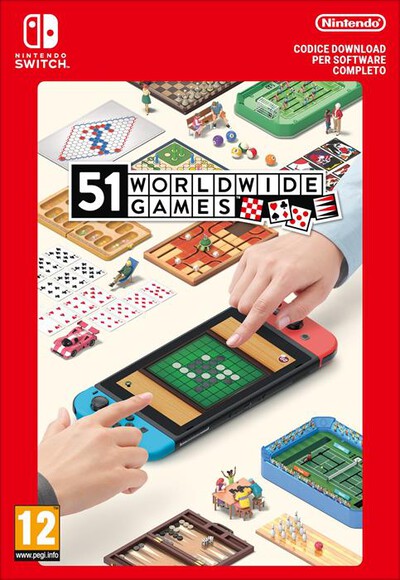 NINTENDO - 51 WORLDWIDE GAMES - CODICE DOWNLOAD