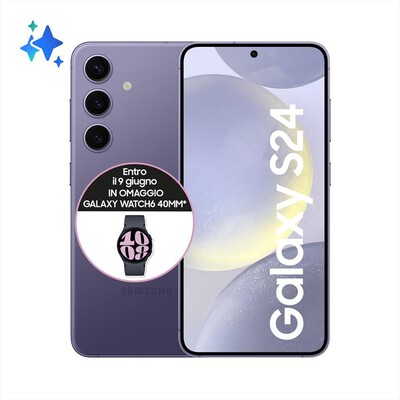 SAMSUNG - GALAXY S24 128GB-Cobalt Violet