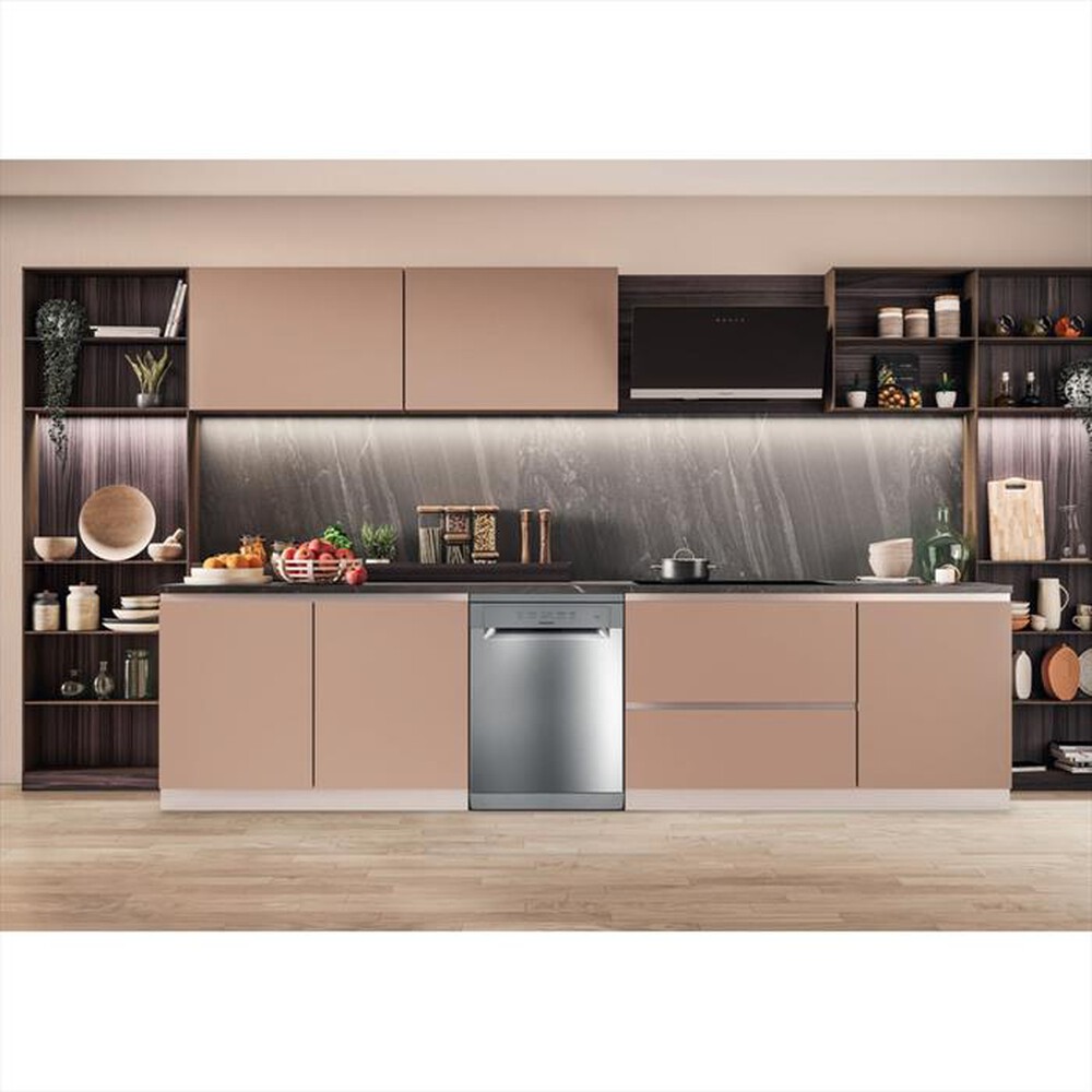 Immagine del prodotto HOTPOINT ARISTON - Lavastoviglie H2F HL626 X Classe E 14 coperti-Acciaio inossidabile