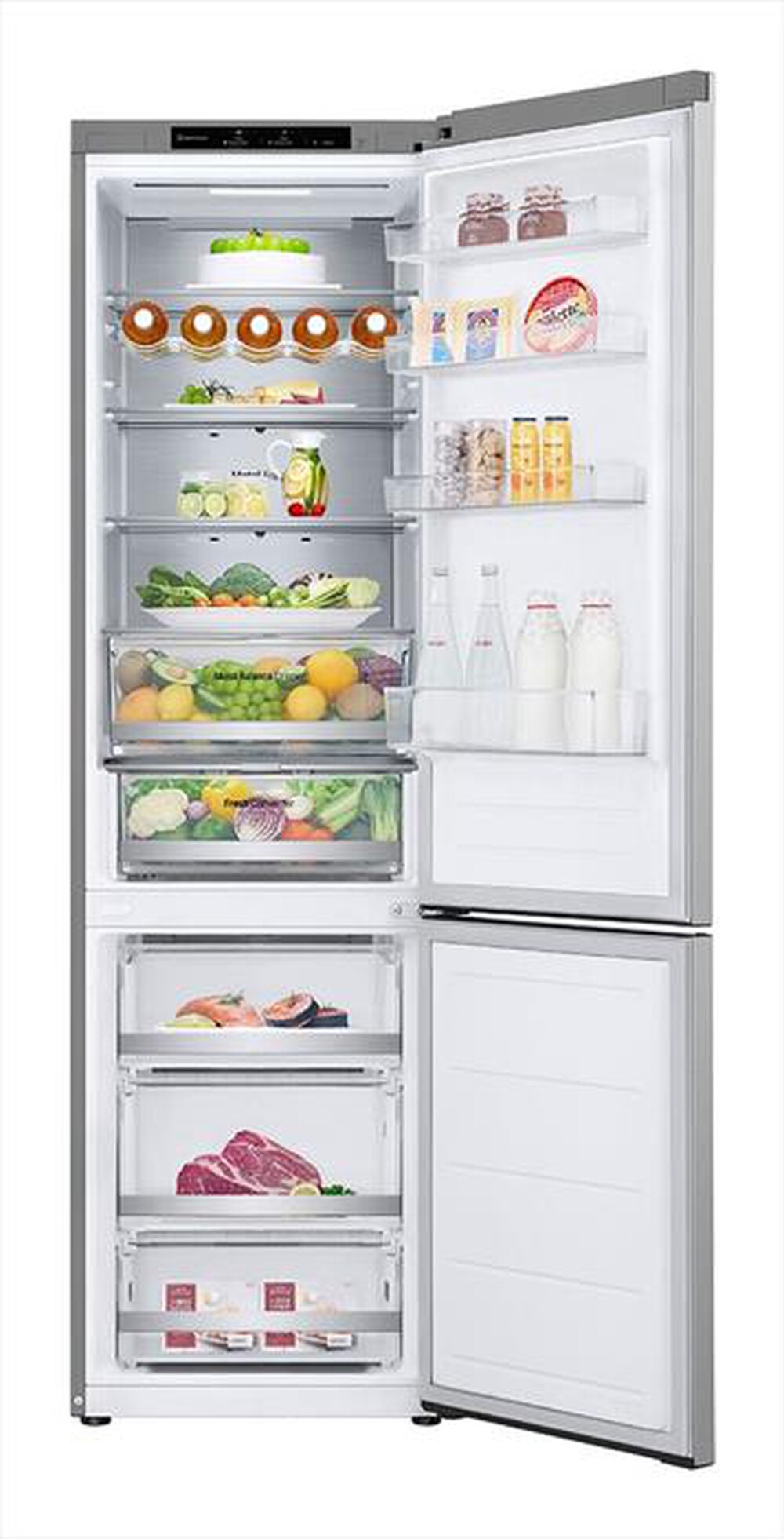 Immagine del prodotto LG - Frigorifero combinato GBV5240APY Classe A 387lt-Acciaio inox