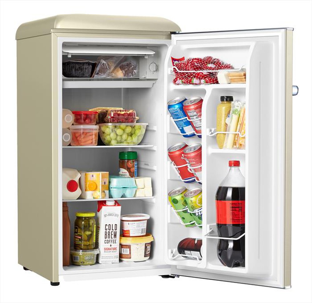 Immagine del prodotto TECHLIFE - Frigorifero tavolo TFFTR100CR Classe E 95lt-Crema