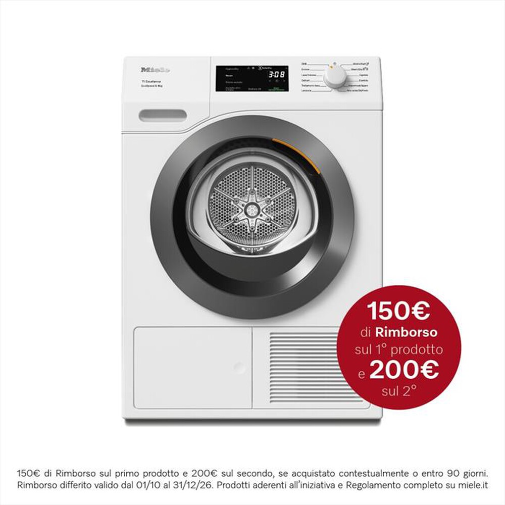 MIELE - Asciugatrice TED655 WP 9Kg Classe C-Bianco