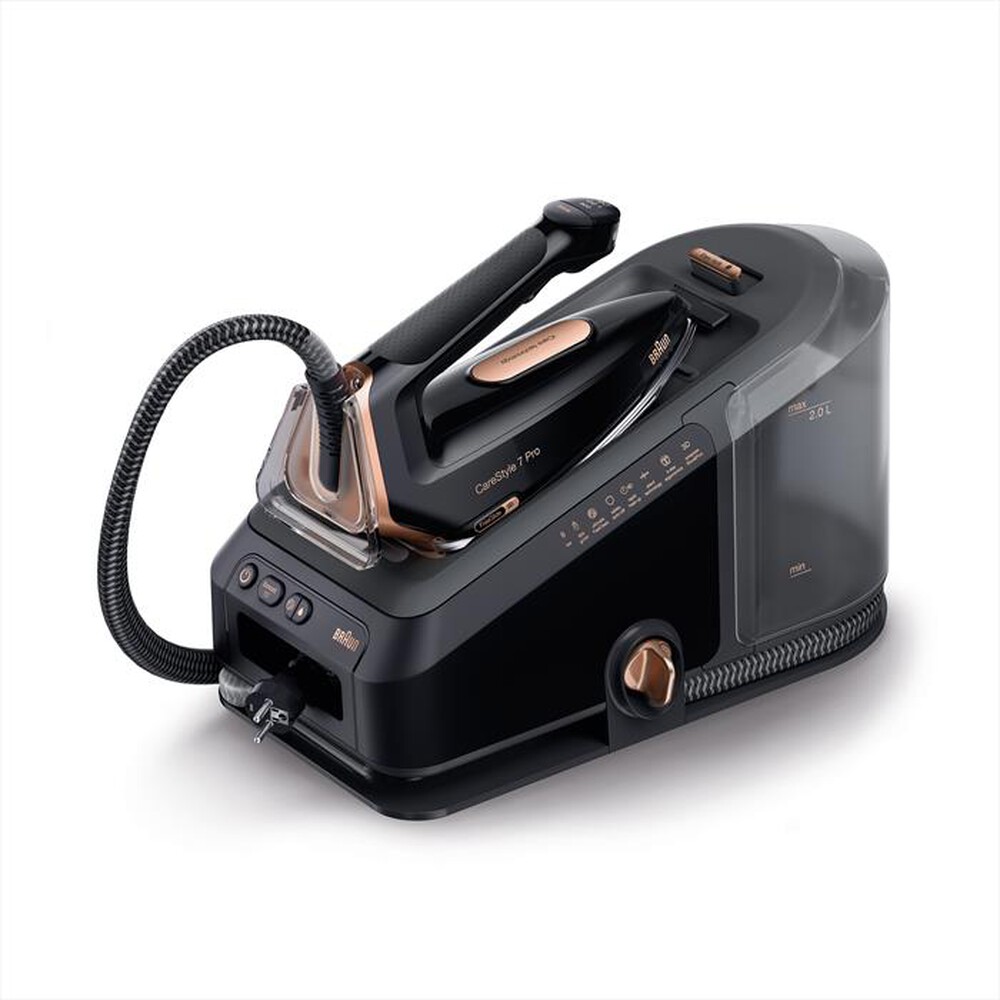 "BRAUN - Sistema stirante IS7286BK-NERO ORO"
