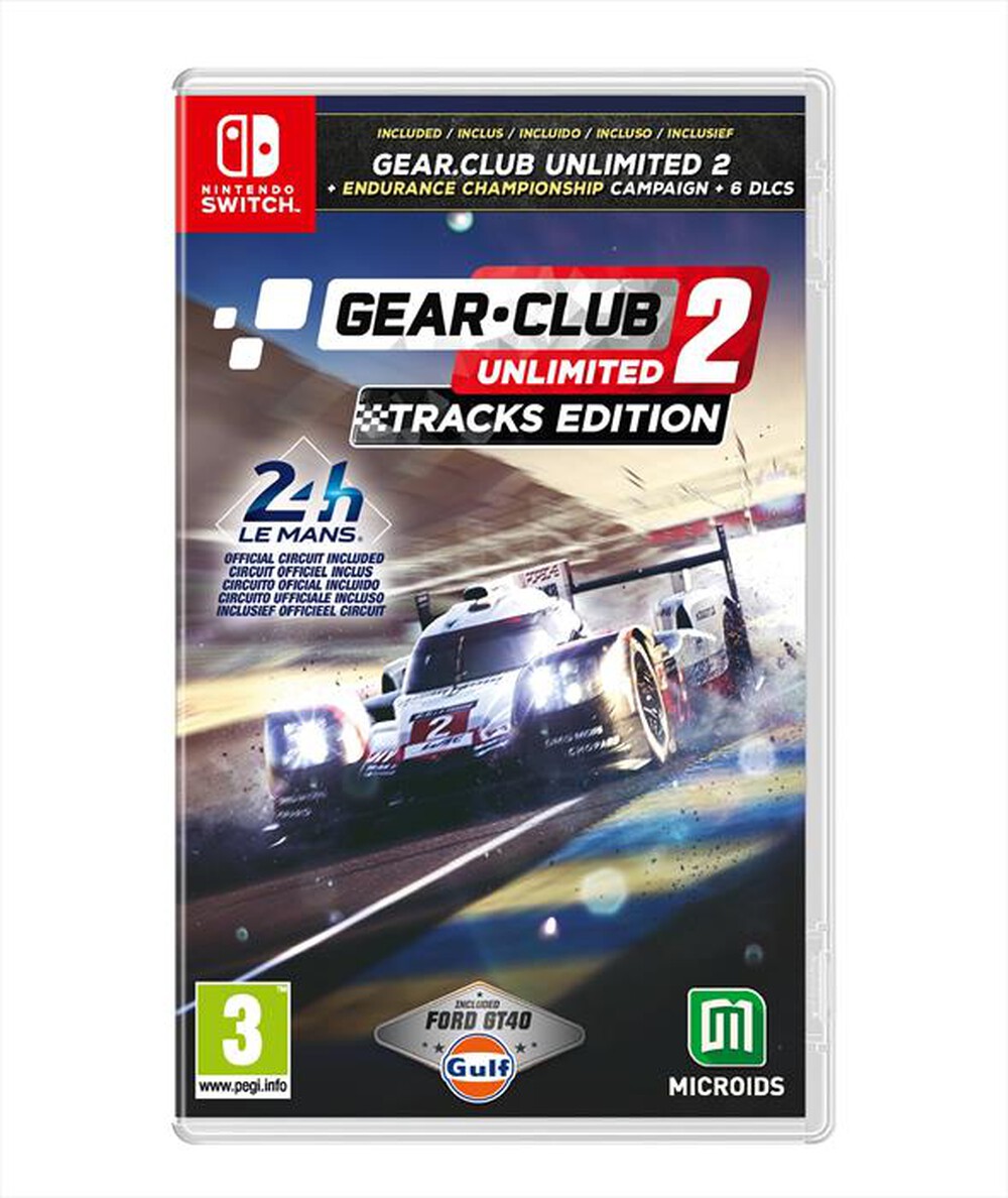"MICROIDS - GEAR.CLUB UNLIMITED 2 TRACKS EDITION SWT"