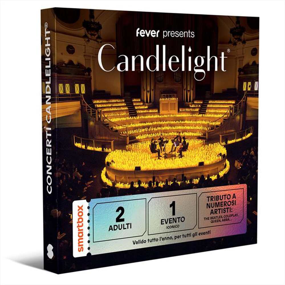 Immagine del prodotto SMARTBOX - FEVER CANDLELIGHT - VOUCHER-eBox digitale