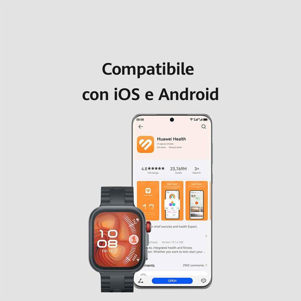 Immagine del prodotto HUAWEI - Fitness tracker WATCH FIT 4 PRO-BLACK