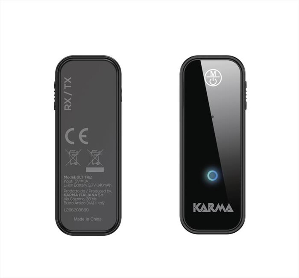 Immagine del prodotto KARMA - Trasmittente e ricevente bluetooth 5.4 BLT TR2-Nero