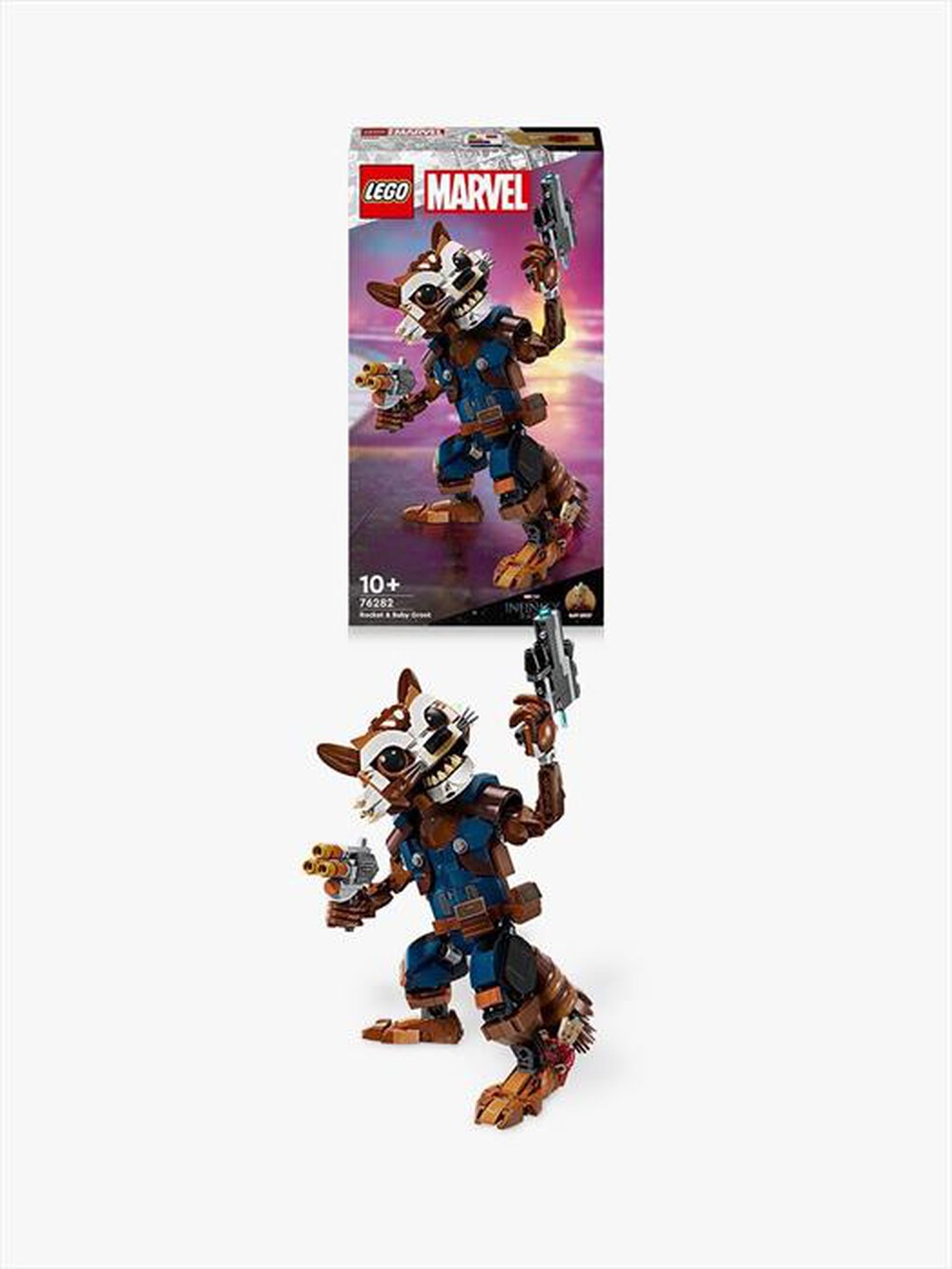 Immagine del prodotto LEGO - SUPER HEROES MARVEL Rocket e Baby Groot 76282