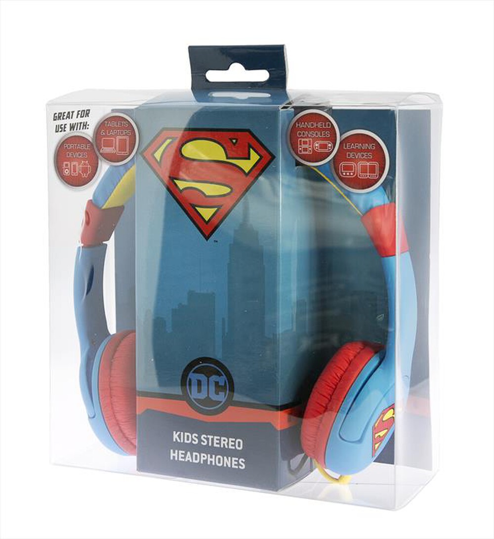 "OTL - SUPERMAN JUNIOR HEADPHONES"
