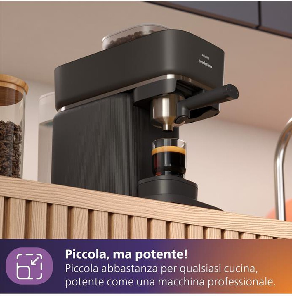Immagine del prodotto PHILIPS - BARISTINA MACCHINA PER ESPRESSO BAR300/60-Nero / Nero