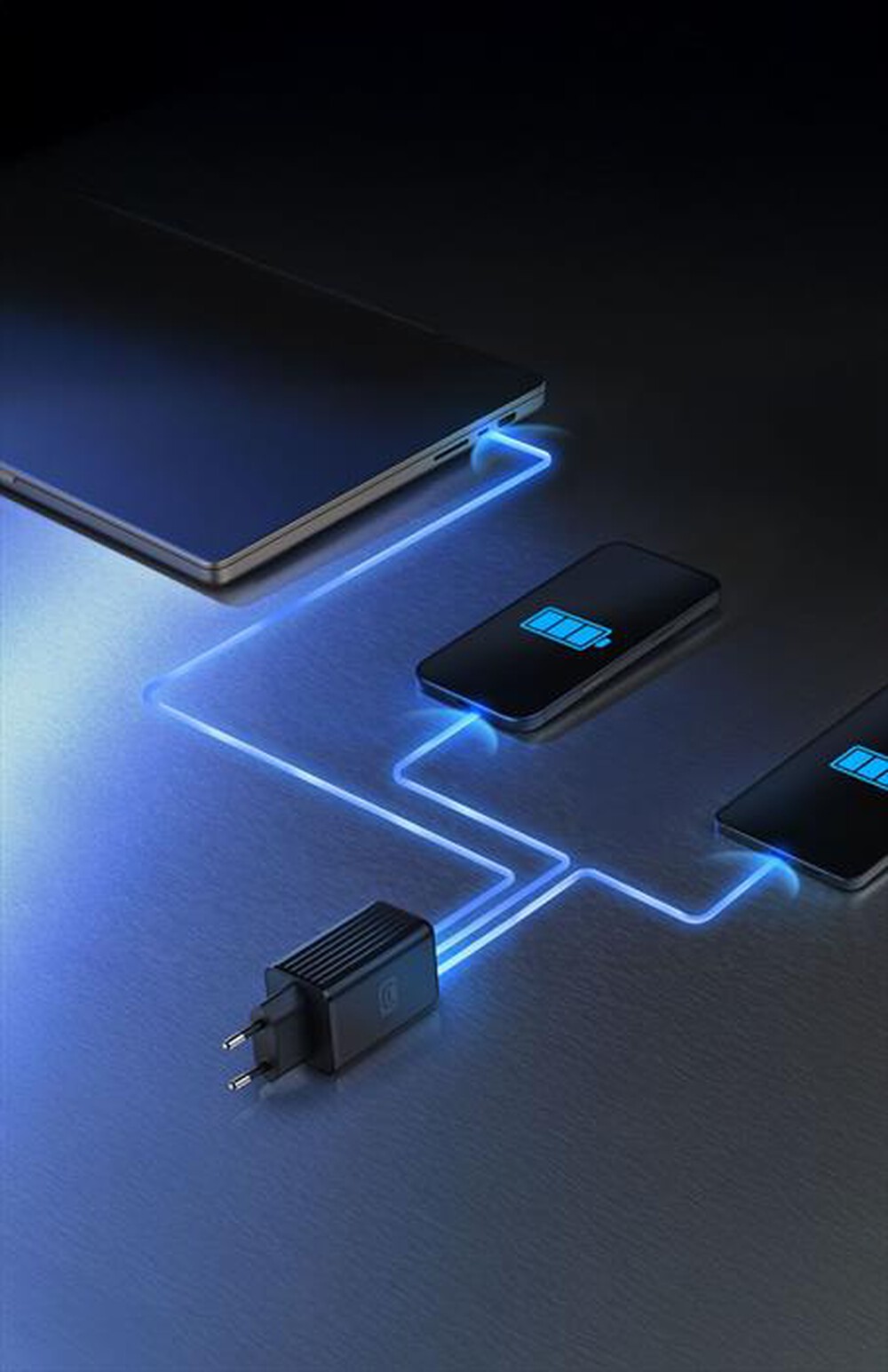 Immagine del prodotto CELLULARLINE - Carica batterie ACHUSBGAN3PD65WK-Nero