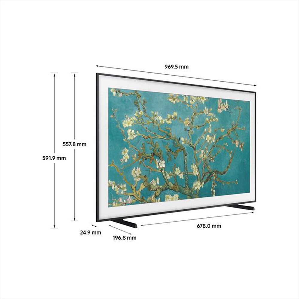 "SAMSUNG - Smart TV Q-LED UHD 4K 43\" QE43LS03BAUXZT-Black"