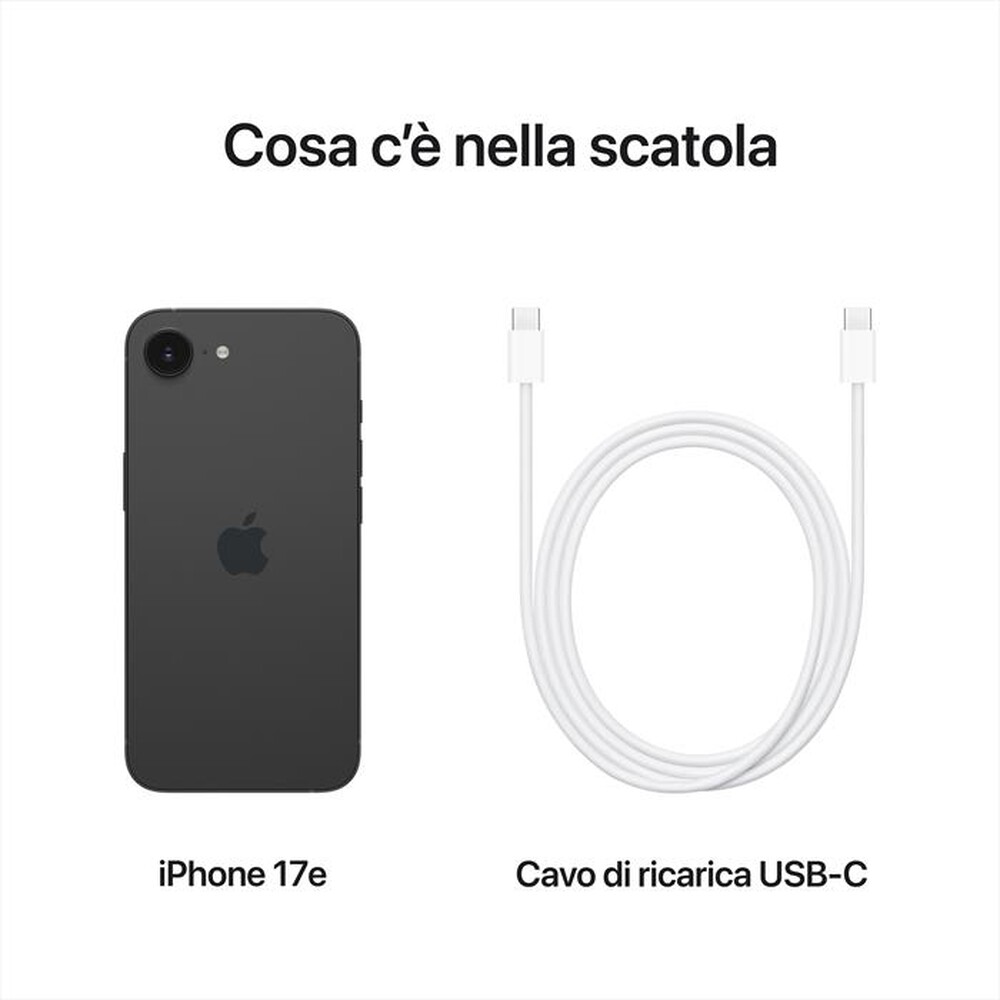 Immagine del prodotto APPLE - iPhone 17e 256GB-Nero