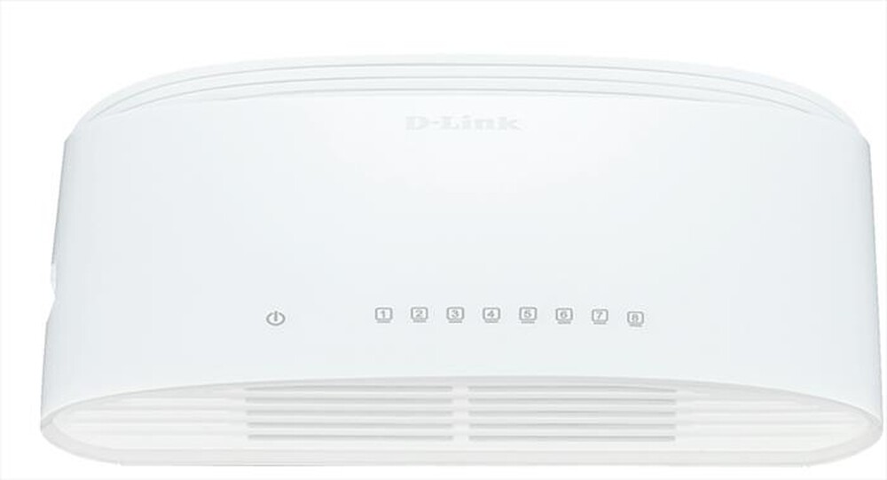 "D-LINK - D-Link DGS 1008D - Switch - 8 porte - EN. Fast EN."