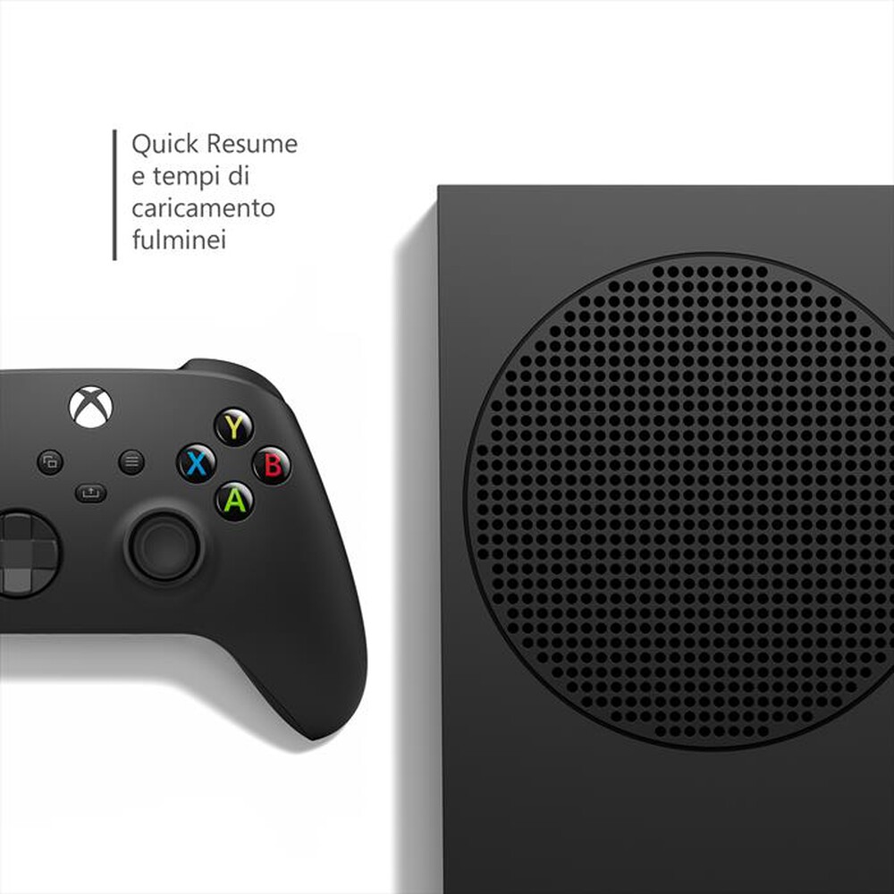 "MICROSOFT - XBOX SERIES S - 1TB-NERO"