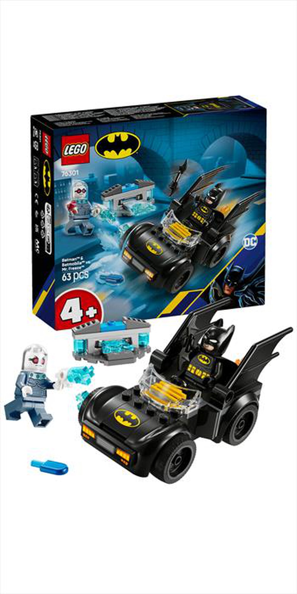 Immagine del prodotto LEGO - SUPER HEROES DC Batman contro Mr. Freeze 76301