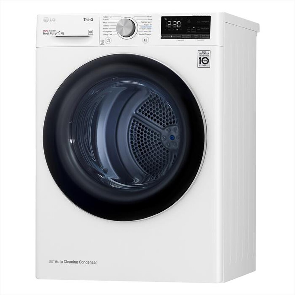 "LG - Asciugatrice RH90V5AV5N - 9 Kg - A++"
