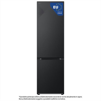 LG - Frigorifero combinato GBV7280AEV Classe A 387L-Nero