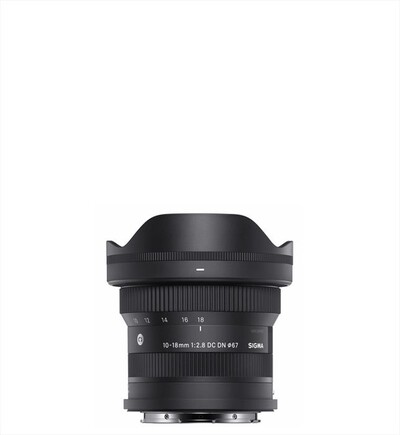 SIGMA - 10-18/2.8 (C) AF DC DN FUJIFILM X-MOUNT-Nero