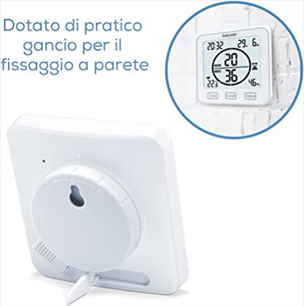 "BEURER - Termoigrometro HM 22-Bianco"