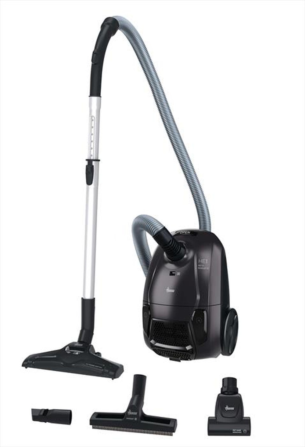 HOOVER - Aspirapolvere a traino HE120PET-Grigio