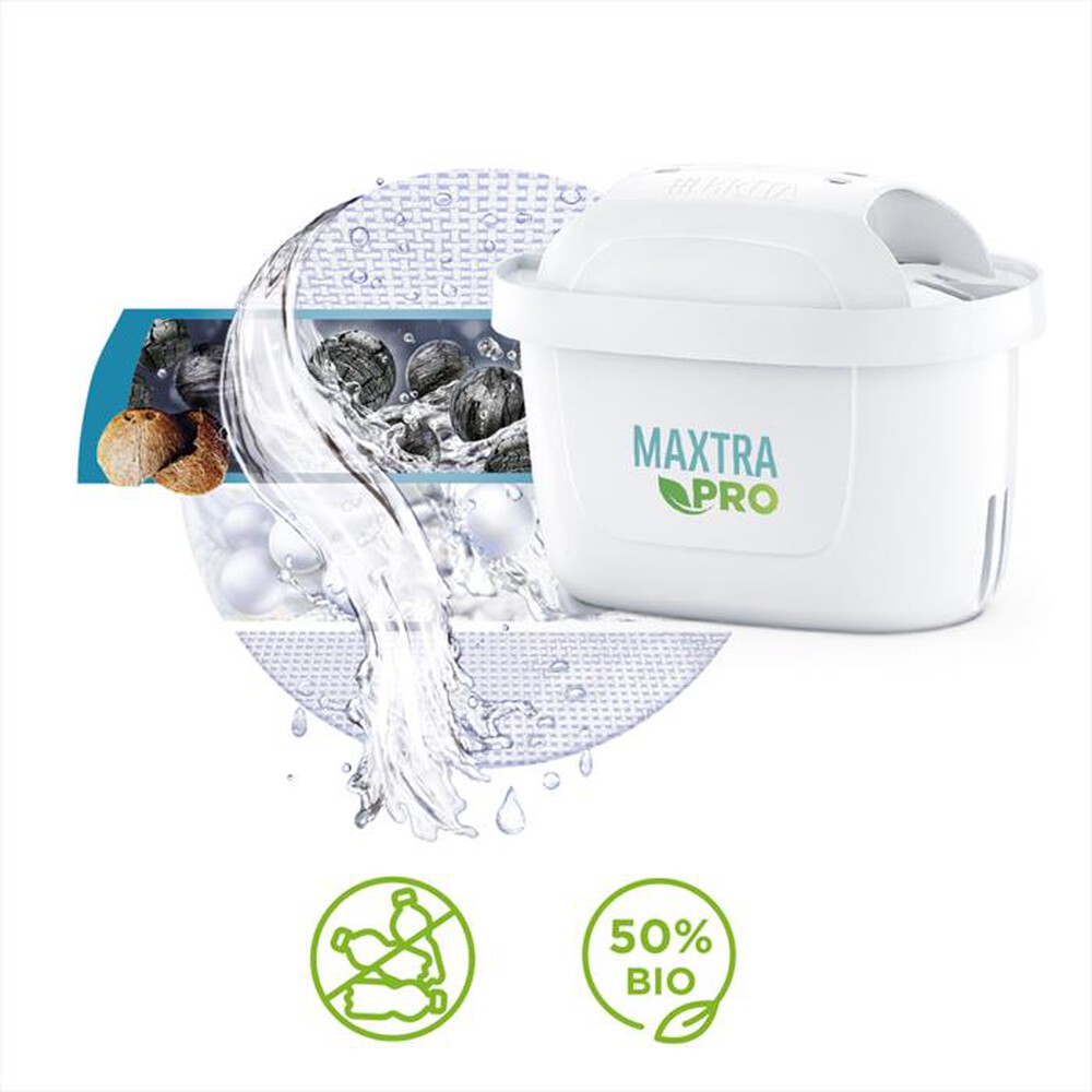 Immagine del prodotto BRITA - Caraffa filtrante CARAFFA IN VETRO-Bianco/Trasparente/azzurro