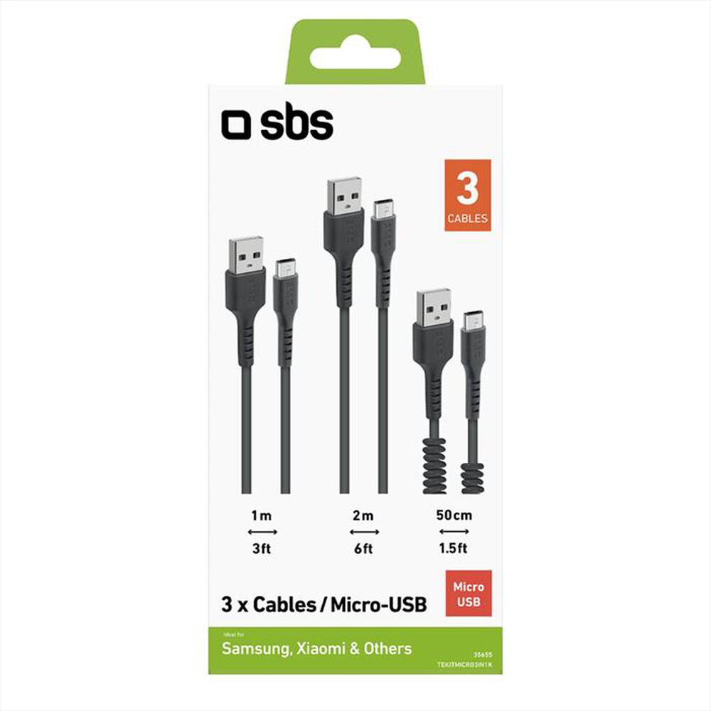 "SBS - TEKITMICRO3IN1K-Nero"