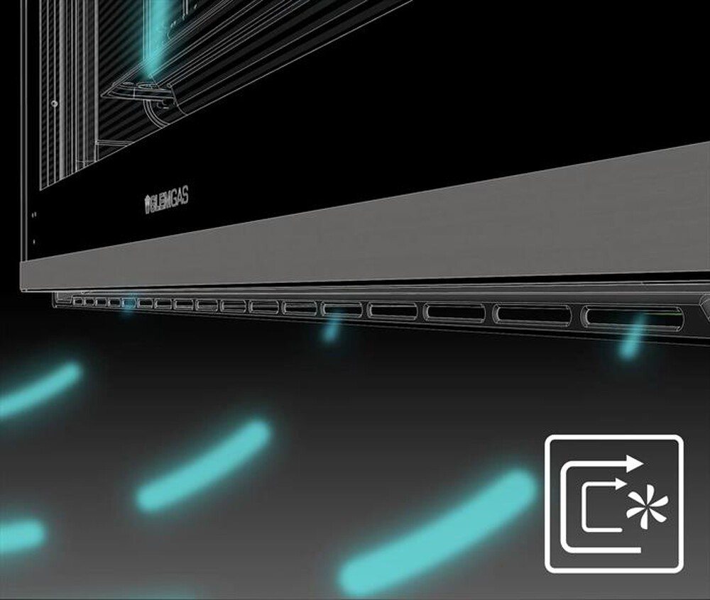 Immagine del prodotto GLEM GAS - Forno incasso elettrico GFE993IX Classe A-INOX