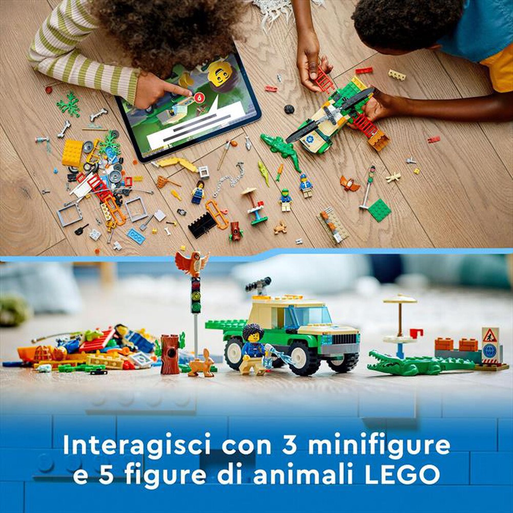 Immagine del prodotto LEGO - CITY MISSIONI DI SALVATAGGIO ANIMALE - 60353